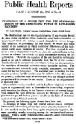Public health reports  v 55 no 33 AUGUST 16 1940