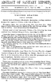 Absract of sanitary reports  v 7 no 20 May 13 1892