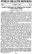 Weekly Reports for MARCH 13 1936
