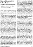 Film an educational aid in New Mexicos venereal disease program