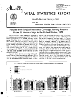Hospital and surgical insurance coverage among persons under 65 years of age in the United States 1974