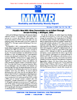 MMWR Morbidity and Mortality Weekly Report Vol 51 No 39 October 4 2002