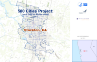 500 Cities Project Local Data for Better Health 2014 Stockton CA