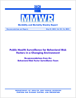 Morbidity and Mortality Weekly Report Recommendations and Reports May 23 2003  Vol 52  No RR9