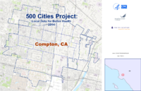 500 Cities Project Local Data for Better Health 2014 Compton CA