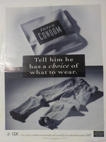 Tell him he has the choice of what to wear