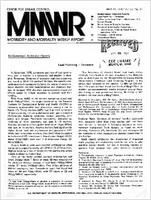 MMWR Morbidity and Mortality Weekly Report March 26 1976  Vol 25  No 11