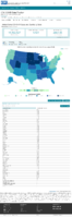 United States COVID19 Cases and Deaths by State Reported to the CDC Since January 22 2020 COVID19 Case Rate in the US Reported to the CDC by StateTerritory Cases per 100000 December 6 2020