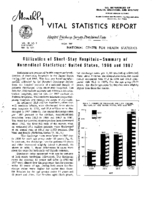 Utilization of shortstay hospitalssummary of nonmedical statistics United States 1966 and 1967