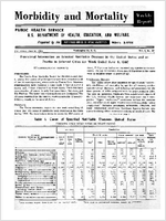 Morbidity and Mortality Weekly Report For release June 10 1960 Vol 9 No 22