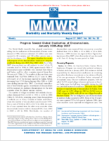 MMWR Morbidity and Mortality Weekly Report Vol 56 No 32 August 17 2007