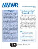 MMWR Morbidity and Mortality Weekly Report Vol 62 No 24 June 21 2013