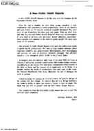 A New Public Health Reports