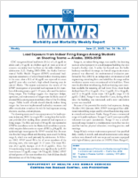 MMWR Morbidity and Mortality Weekly Report Vol 54 No 23 June 17 2005