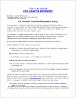 US Terrorism Threat Level Increased to Orange Wednesday March 19 2003 1708 EST 508 PM EST