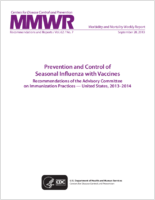 Morbidity and Mortality Weekly Report MMWR Recommendations and Reports  Vol 62  No 7 September 20 2013