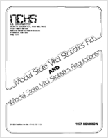 Model State Vital Statistics Act and Model State Vital Statistics Regulations