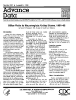 Office Visits to Neurologists United States 199192