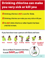 Drinking Chlorine Can Make You Very Sick or Kill You