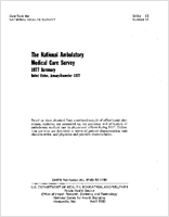 The National Ambulatory Medical Care Survey 1977 Summary United States JanuaryDecember 1977