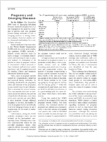 Pregnancy and Emerging Diseases