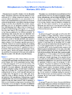 Histoplasmosis in a State Where It Is Not Known to Be Endemic  Montana 20122013