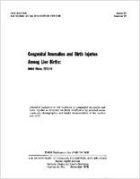 Congenital Anomalies and Birth Injuries Among Live Births United States 197374