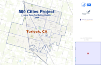 500 Cities Project Local Data for Better Health 2014 Turlock CA