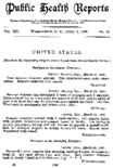 Public health reports  v 12 no 14 April 2 1897