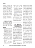 Food Safety for First Responders