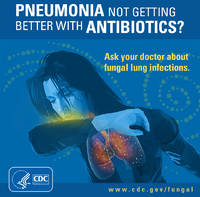 Pneumonia not getting better with antibiotics