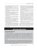 Etymologia Francisella tularensis