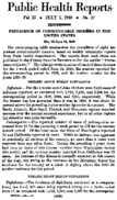 Public health reports  v 55 no 27 JULY 5 1940