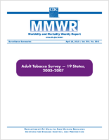 Morbidity and Mortality Weekly Report MMWR Surveillance Summaries April 2010  Vol 59  No SS3