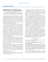 Notes From the Field First Reported Case of Shewanella Haliotis in the Region of the Americas  New York December 2018