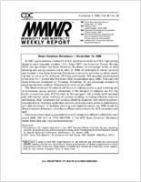 MMWR Morbidity and Mortality Weekly Report Vol 48 No 43 November 5 1999