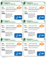 Moderna COVID19 Vaccine Storage and Handling Label 20211026