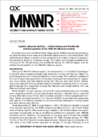 Morbidity and Mortality Weekly Report MMWR March 19 1993  Vol 42  No 10