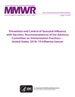 Morbidity and Mortality Weekly Report MMWR Recommendations and Reports  Vol 67  No 3 August 24 2018