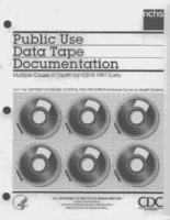 Public use data tape documentation Multiple cause of death for ICD9 1991 data August 1933