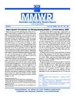 MMWR Morbidity and Mortality Weekly Report Vol 57 No 28 July 18 2008