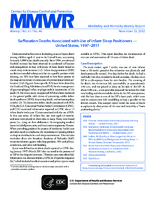 MMWR Morbidity and Mortality Weekly Report Vol 61 No 46 November 23 2012