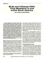 Birds and Influenza H5N1 Virus Movement to and within North America