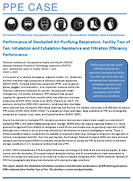 PPE CASE P20200102 Performance of Stockpiled AirPurifying Respirators Facility Two of Ten Inhalation and Exhalation Resistance and Filtration Efficiency Performance