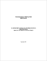 Toxicological Profile for Beryllium September 2002