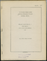 Communicable Disease Center Technical Development Division Savannah Georgia summary of activities  no 7  third quarter July August and September 1946