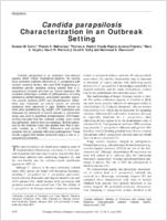 Candida parapsilosis Characterization in an Outbreak Setting