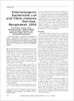 Enterotoxigenic Escherichia coli and Vibrio cholerae Diarrhea Bangladesh 2004