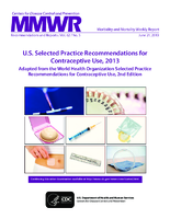 Morbidity and Mortality Weekly Report MMWR Recommendations and Reports  Vol 62  No 5 June 21 2013