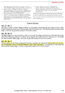 Emerging Infectious Diseases Correction Vol 26 No 9 to Sequestration and Destruction of Rinderpest VirusContaining Material 10 Years after Eradication